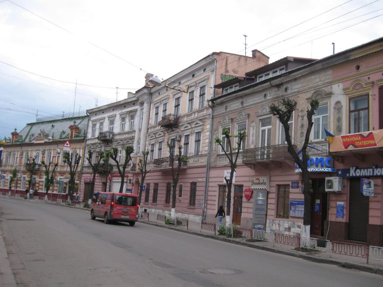 Вулиця_Гетьмана_Мазепи_в_Івано-Франківську