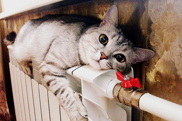 тепло, батареї, стек