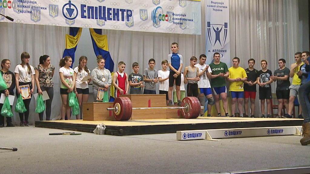 У Коломиї відбувся обласний чемпіонат з важкої атлетики