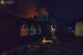У селі біля Болехова згорів будинок (ФОТО)