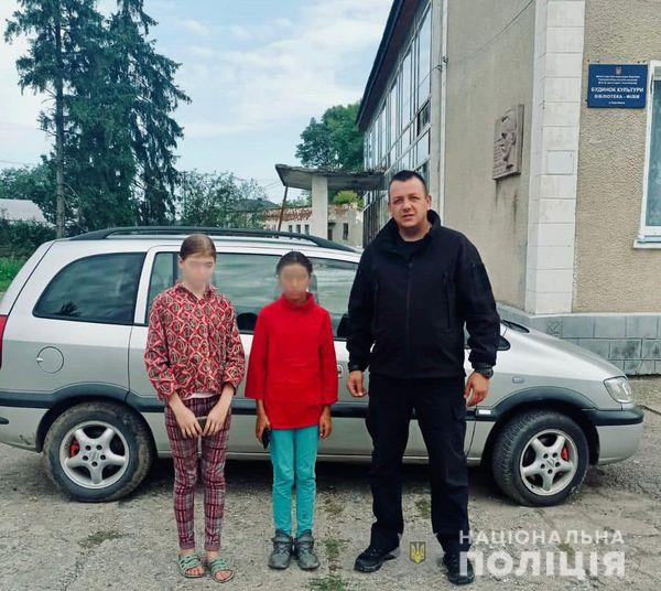 Дівчаток, яких шукали на Городенківщині, знайшли у закинутій будівлі