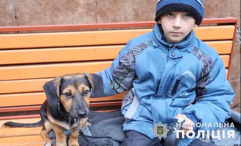 Поліціейські врятували з Бахмута 8-річного хлопчика
