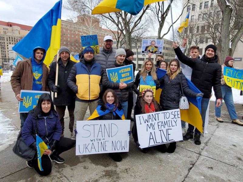 Мітинг на підтримку України у США