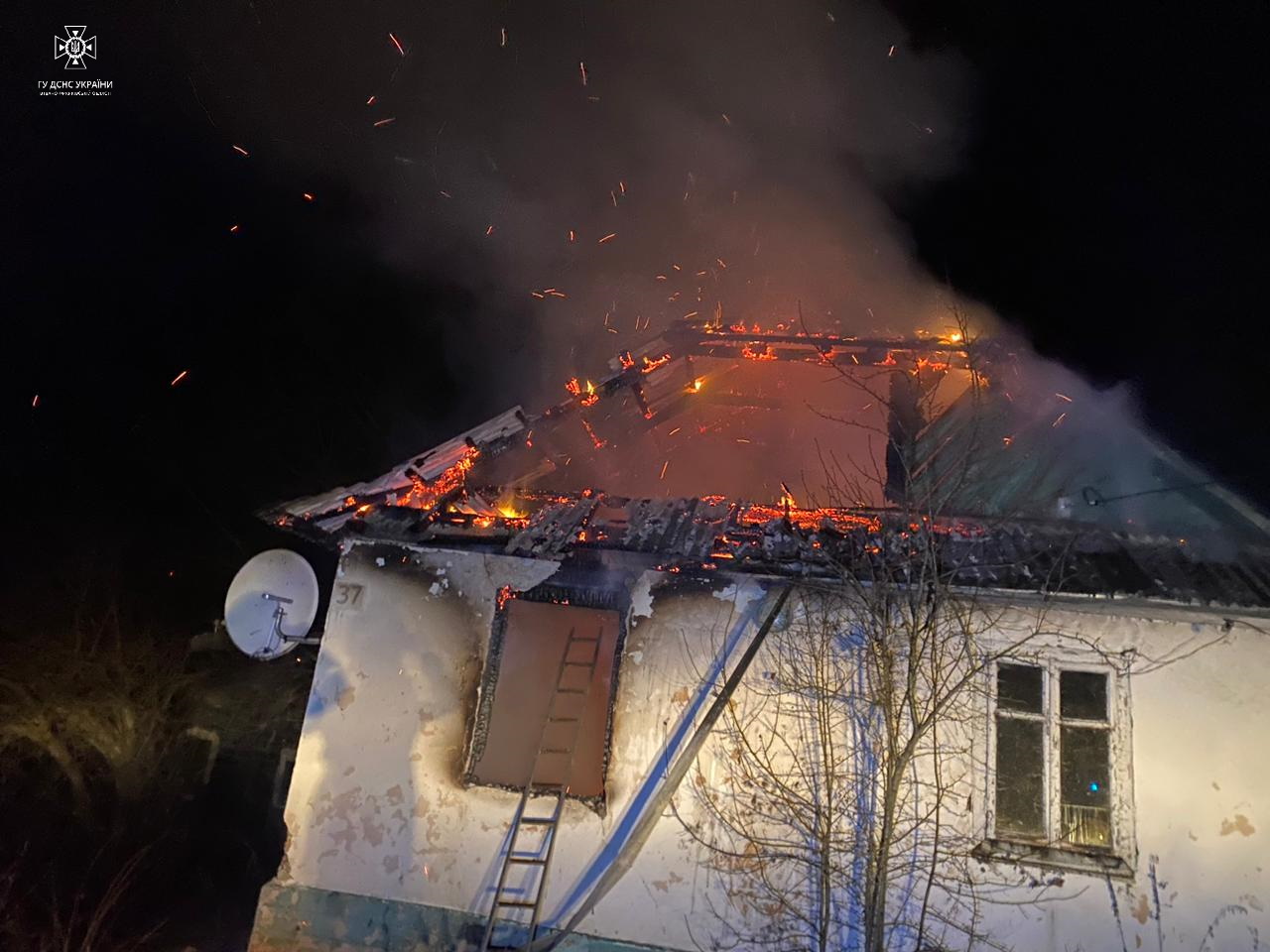 На Прикарпатті у пожежі загинув 59-річний чоловік