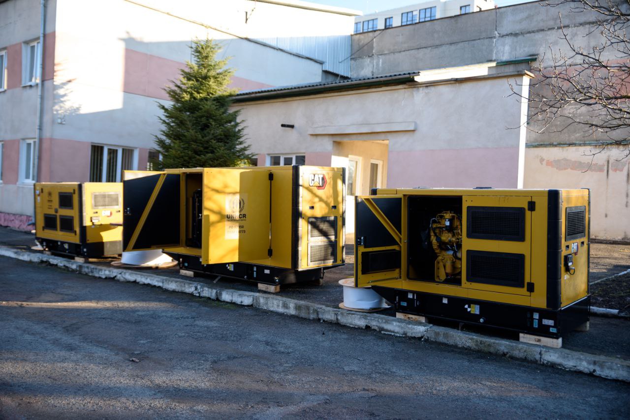 Прикарпаття отримало три генератори з-за кордону