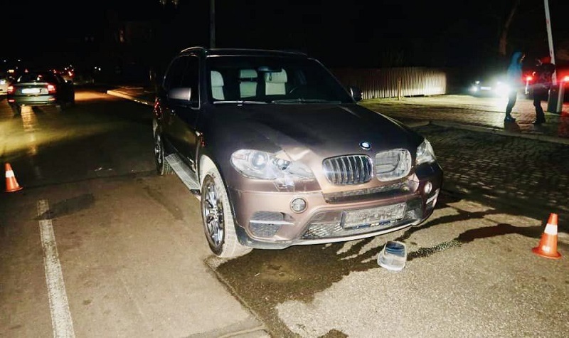 легковий автомобіль збив жінку новини Прикарпаття