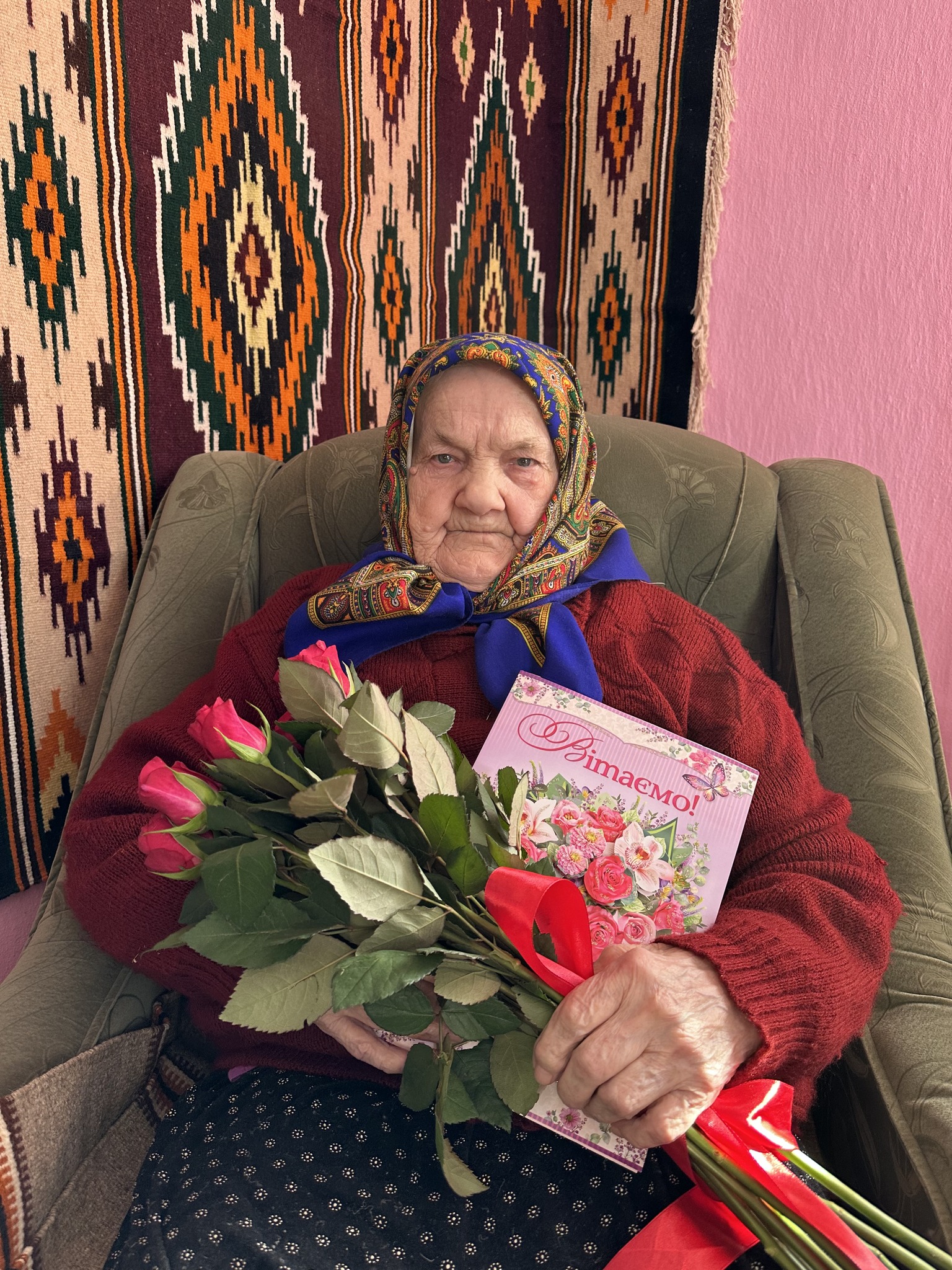 Мешканка Прикарпаття Софія Яківчук відсвяткувала 100-літній ювілей