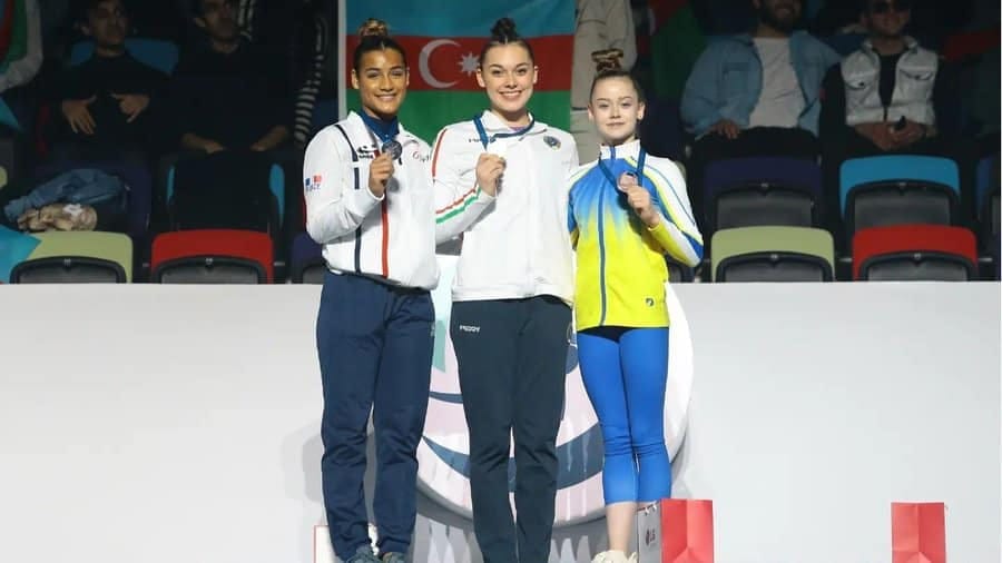 Гімнастка з Прикарпаття виборола медаль на Кубку світу