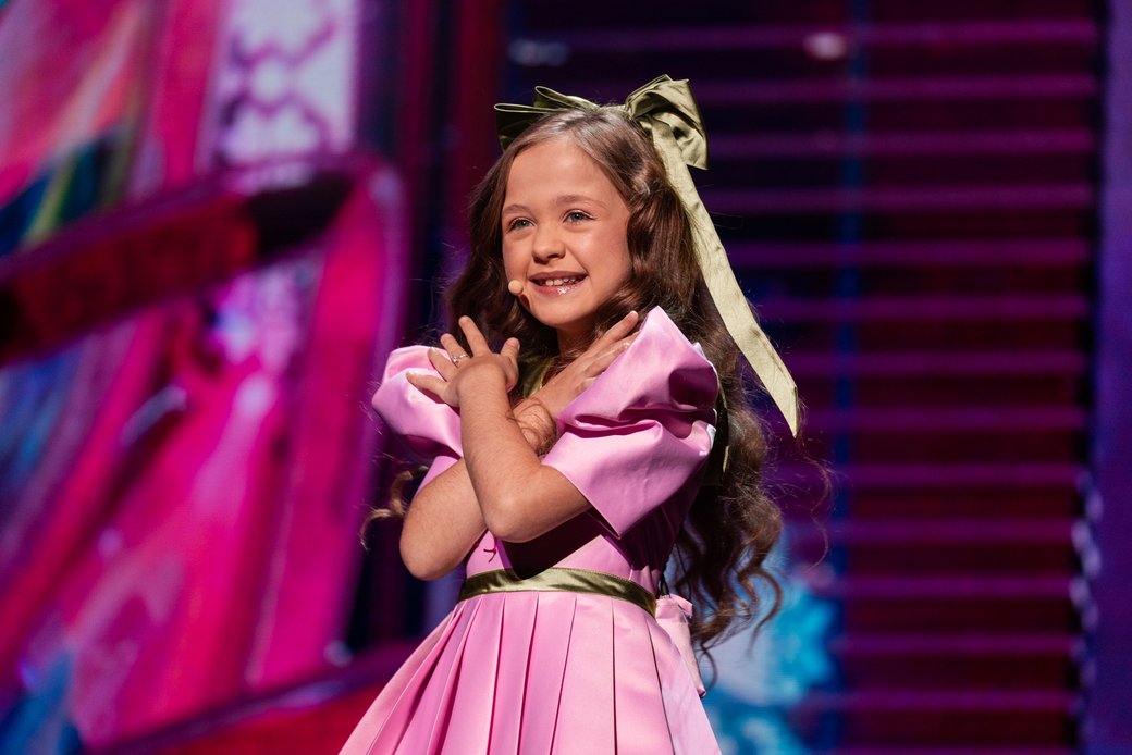 Анастасія Димид з Долинщини посіла 5 місце на Дитячому Євробаченні