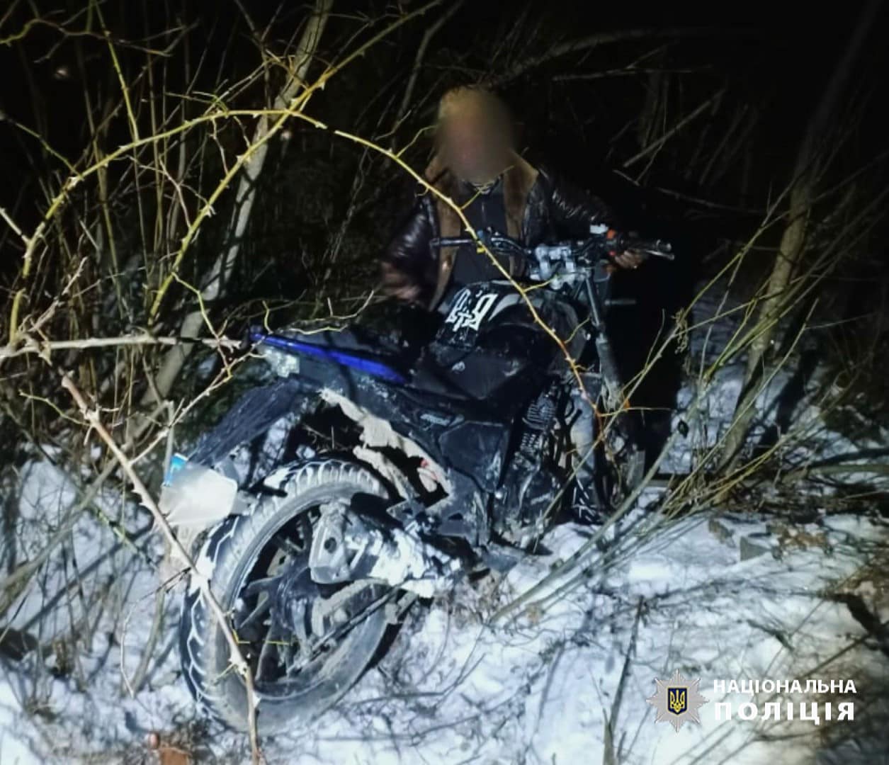 На Верховинщині поліцейські затримали чоловіка, який вкрав мотоцикл в односельця