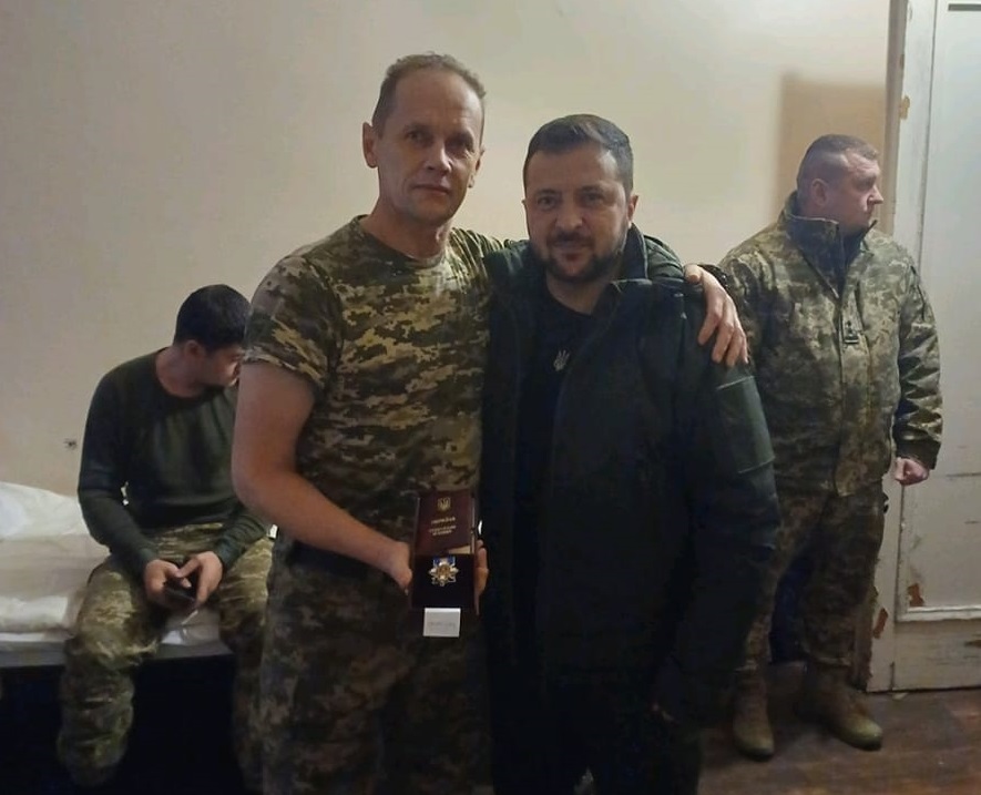 Військовий з Рогатинщини Віталій Кравчук отримав орден "За мужність" ІІІ ступеня