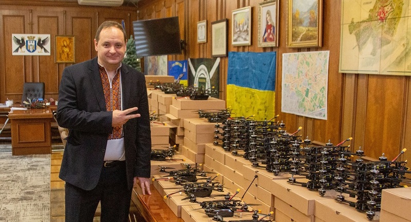 Івано-Франківськ посилює військо сотнями дронів