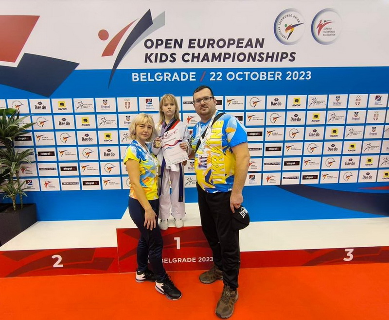Юна франківчанка перемогла на чемпіонаті України з тхеквондо