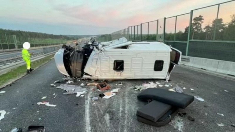 У Польщі розбився мікроавтобус з українцями, пасажири у лікарні