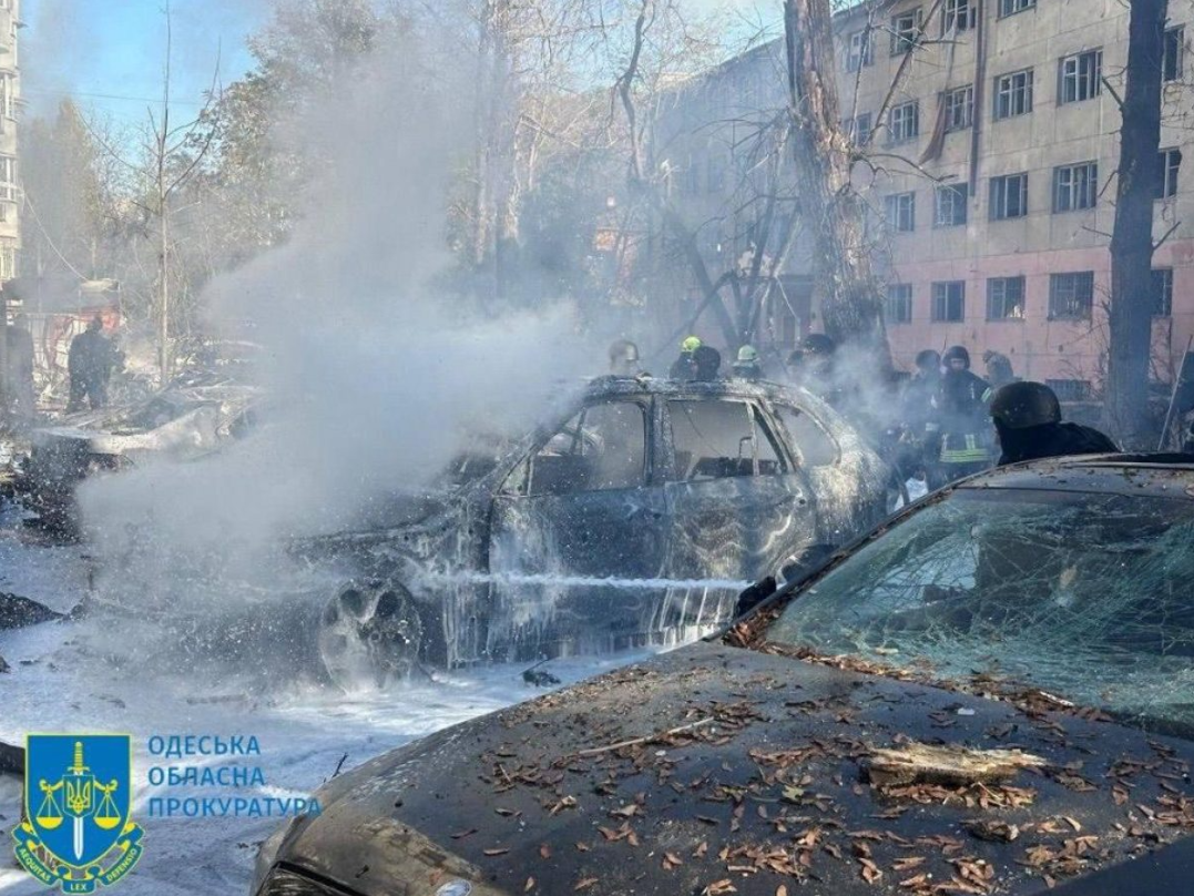 Ракетний удар в Одесі