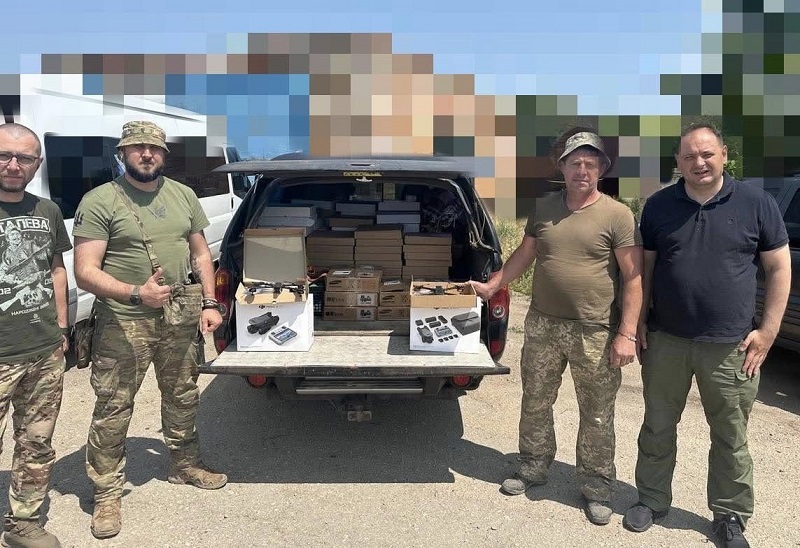 Руслан Марцінків, волонтерська місія до земляків на Запорізькому напрямку
