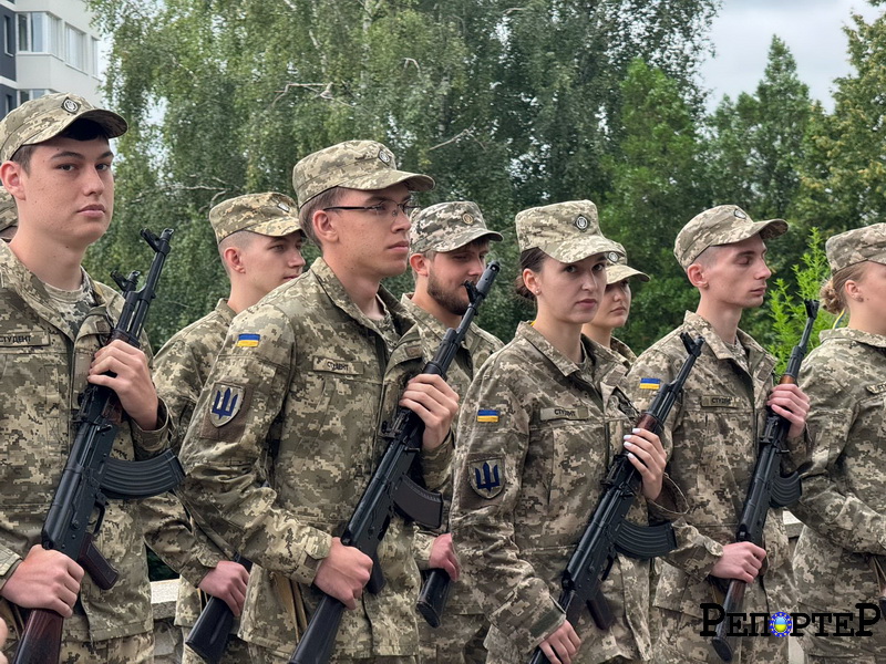 33 курсанти, присяга, ПНУ, війна, військова підготовка