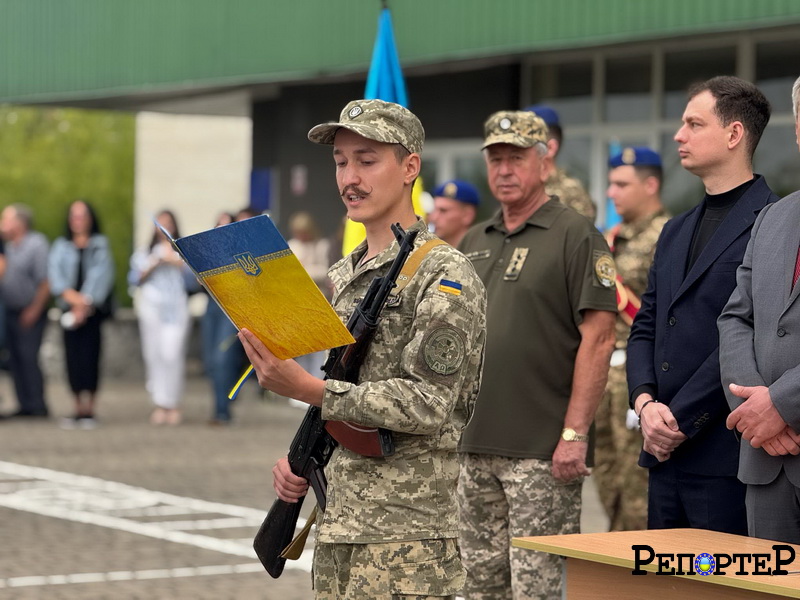 33 курсанти, присяга, ПНУ, війна, військова підготовка