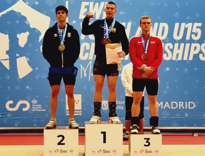 Юрій Климкович, встановив рекорд, чемпіон Європи