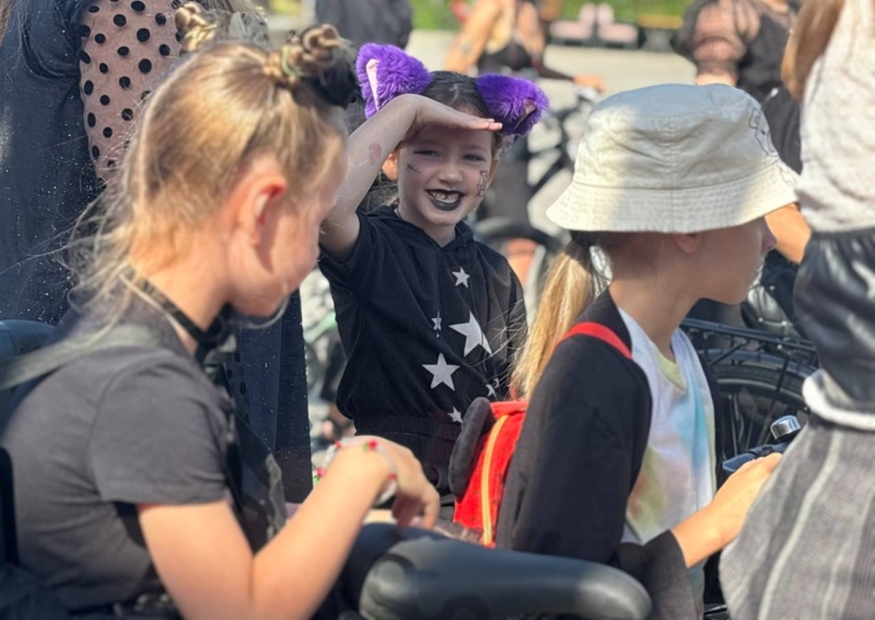 Велопарад, готичний стиль, жінки, дівчата, 13 велопарад, Франківськ