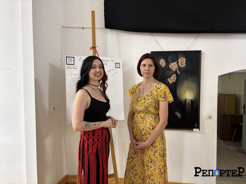 Соломія Дзюба, виставка, музей, Франківськ, війна У Франківську молода художниця Соломія Дзюба презентувала моторошну виставку (ФОТО)