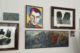 У Франківську відкрили виставку живопису до Дня Незалежності