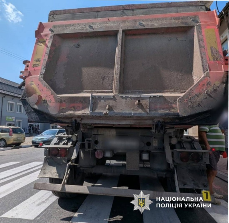 Вантажівка наїхала на жінку, Заболотів, новини Заболотова