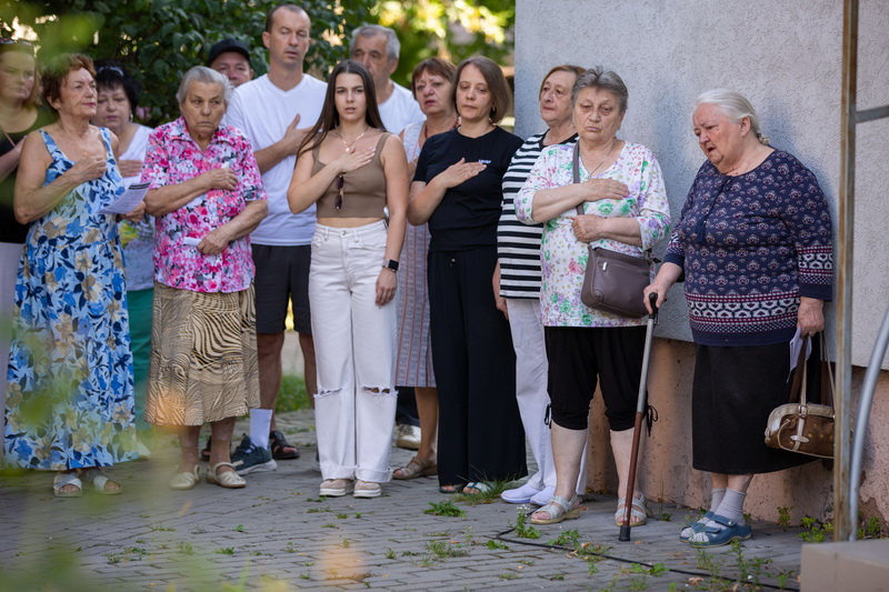 У Франківську відкрили пам'ятну дошку Володимиру Цуканову