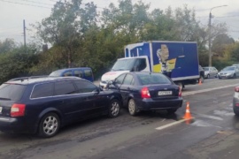 У Франківську водійка Hyundai спричинила ДТП за участі трьох авто