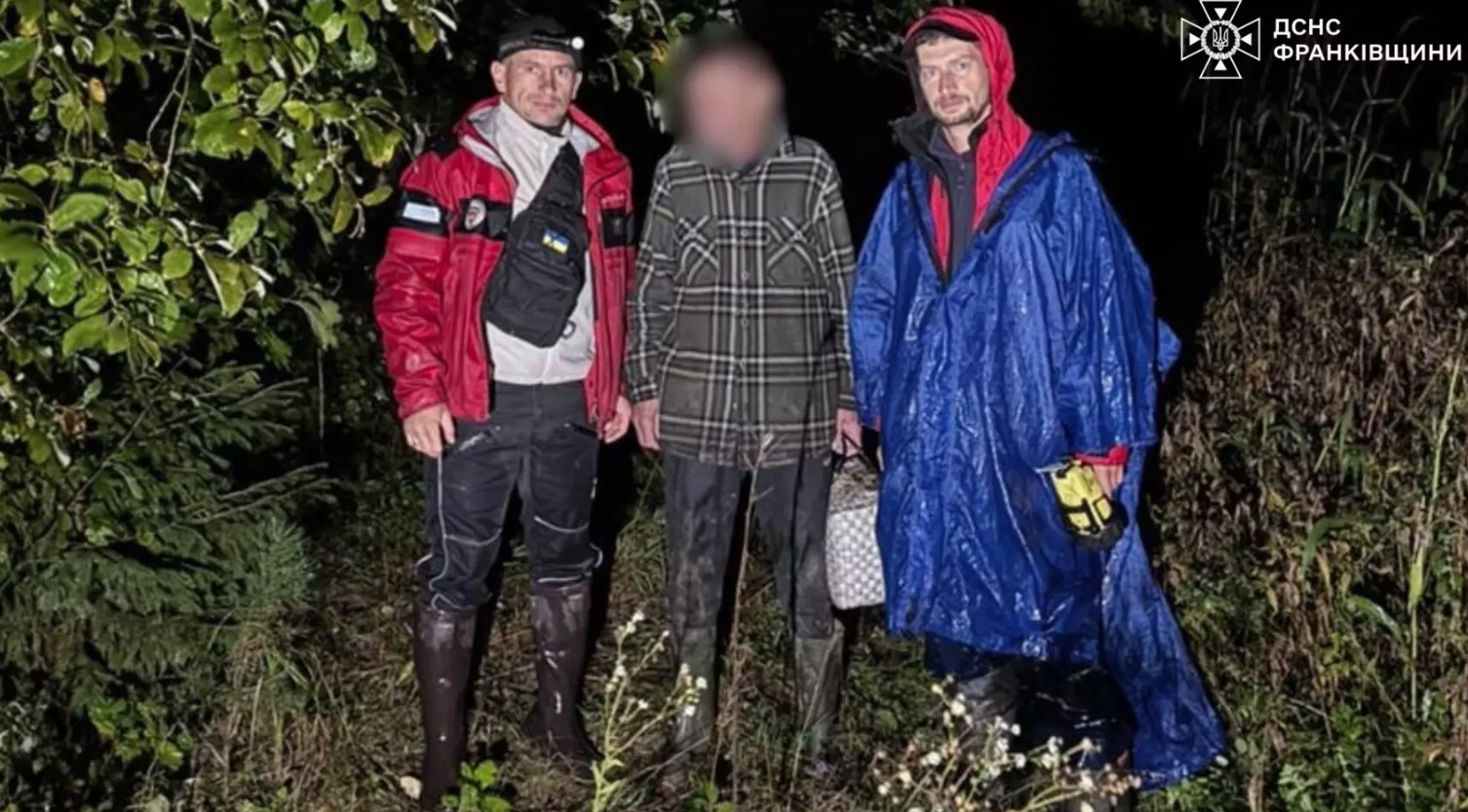 На Богородчанщині чоловік пішов у ліс по гриби і заблукав