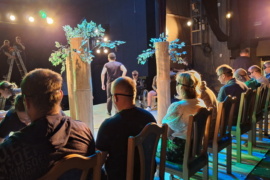 Терапія мистецтвом: у Франківському театрі ляльок для поранених військових грають виставу із заплющеними очима