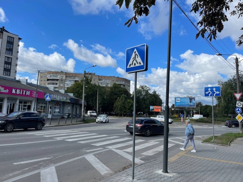 У Франківську оновили схему руху на кільці Чорновола–Довженка–Петлюри