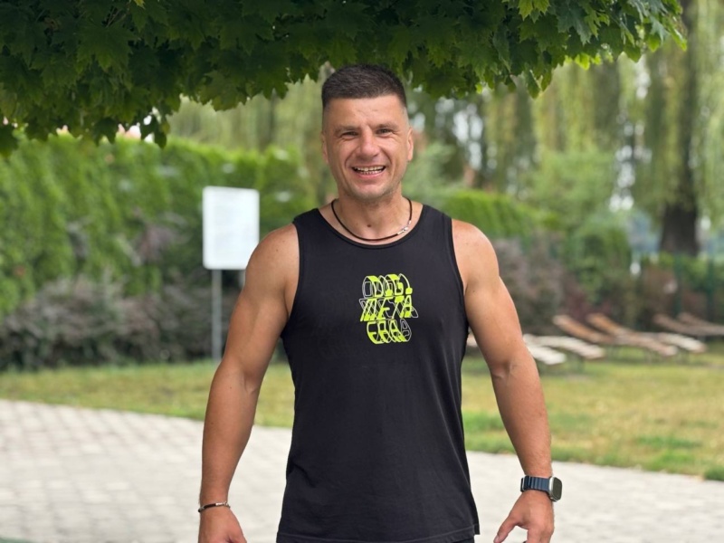 Сергій Сінько, комплекс вправ, благодійне тренування