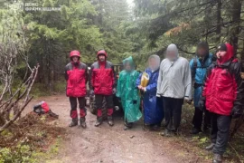 Верховинські рятувальники допомогли двом туристам