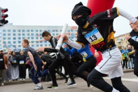 У Франківську відбулась благодійна естафета «Біжу за ЗСУ» біжу