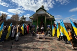 У Тлумацькій громаді відкрили меморіальні банери двом полеглим захисникам