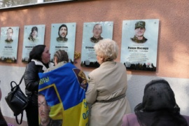 У Калуші відкрили анотаційні дошки захисникам Олександру Захарову й Роману Мисюрі