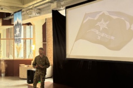 «Едельвейси» показали у Франківську фільм про історію гірської піхоти