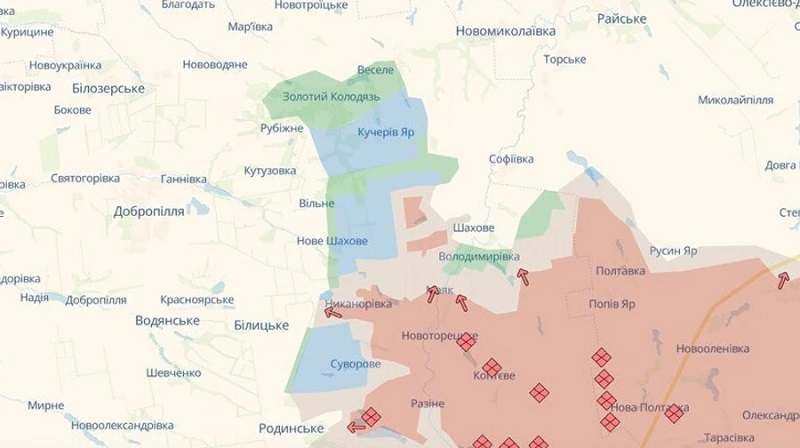 DeepState: ЗСУ відкинули ворога у Покровському районі