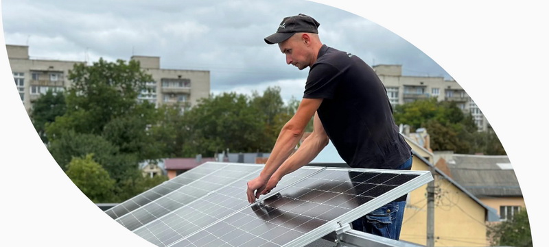 монтаж СЕС в Україні