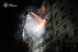 Уночі росіяни атакували 145 ударними дронами – є постраждалі люди й пошкодження на залізниці