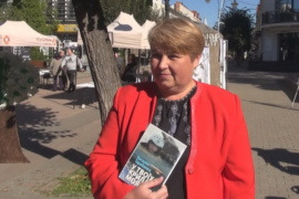 Мама загиблого Героя України Наталія Тарабалка презентувала авторську книгу (ВІДЕО)