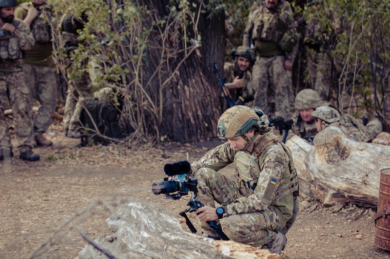 Раніше Назар Назарук захоплювався екстримом. Зараз він працює відеографом у 10 гірсько-штурмовій бригаді «Едельвейс»