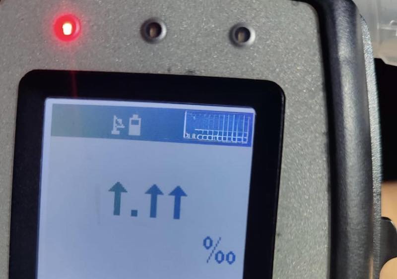 драгер - понад 5 проміле