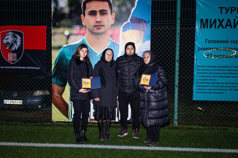 На Коломийщині відбувся футбольний турнір пам'яті бійця Михайла Кавацюка