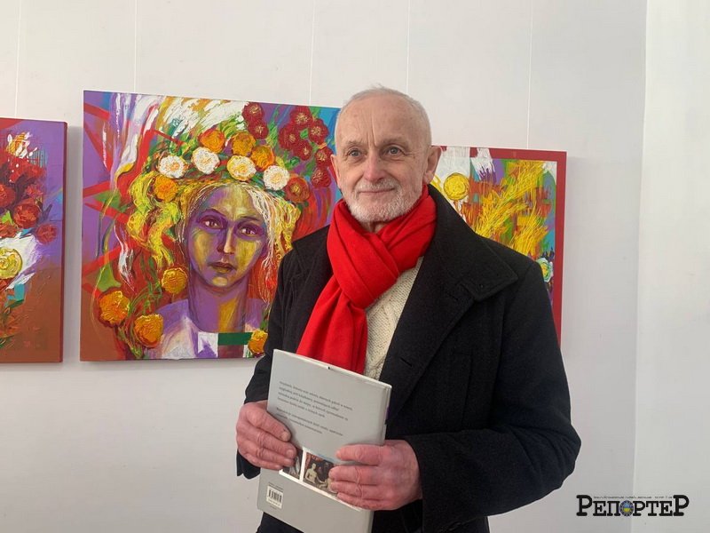 У Франківську презентували виставку Михайла Дейнеги до 55-річчя творчої діяльності