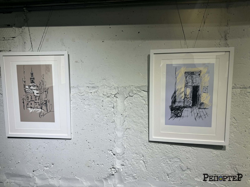 Історія дружби. У Франківську відкрили виставку графіки Нікіти Тітова та Івана Харітонова