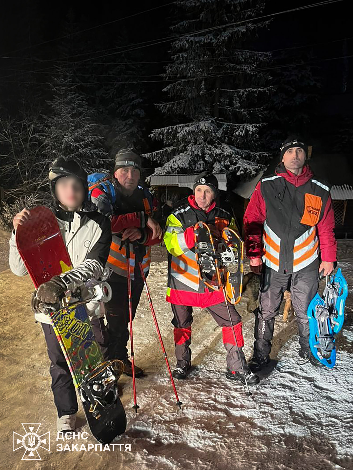 порятунок франківського сноубордиста