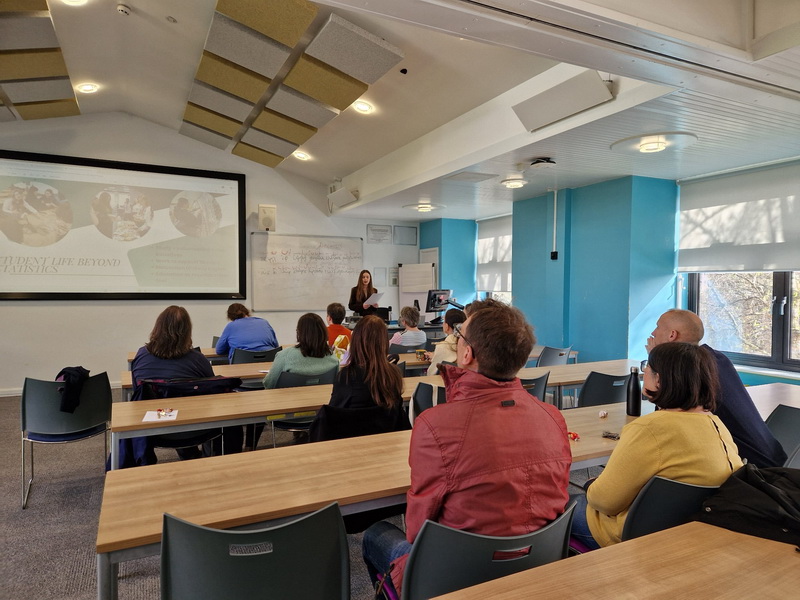 Викладачка УКД Аліна Душкевич читала лекції в Англії