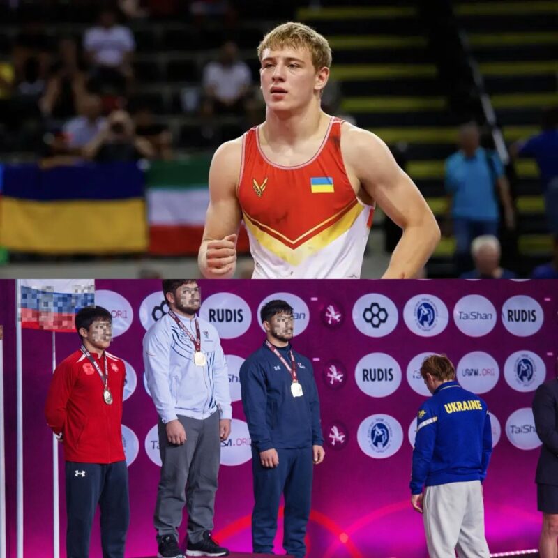 Коломиянин Артур Костюк відвернувся під час гімну росії на чемпіонаті Європи